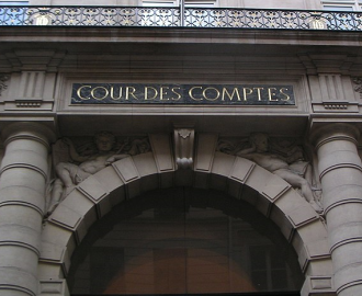 Façade cours des comptes
